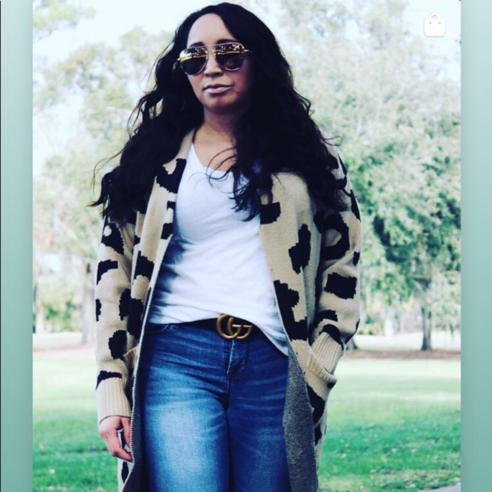 Leopard Cardigan